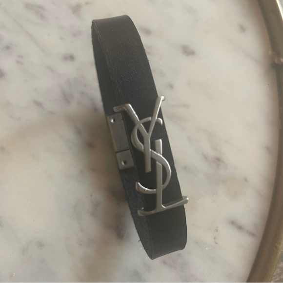 YSL Saint Laurent Opyum Bracelet Leather - Picture 12 of 12